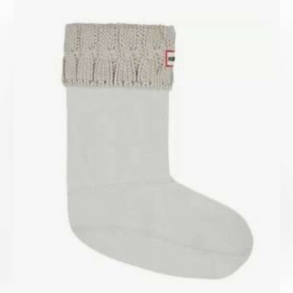 NWT Hunter Cable Knit Cuff Short Boot Socks - Picture 5 of 6